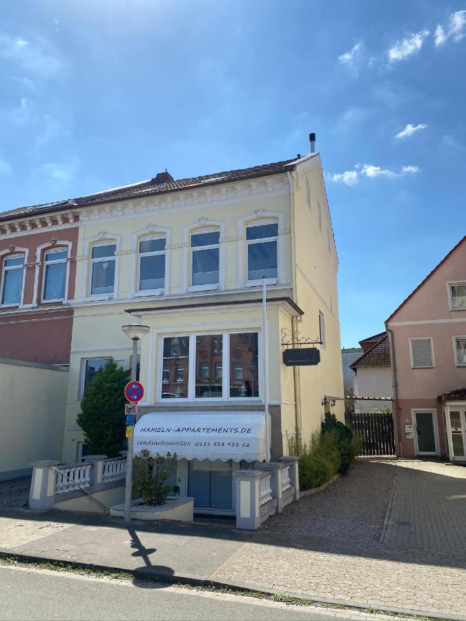 Ferienwohnung Brückenkopf OG Hamelín Exterior foto