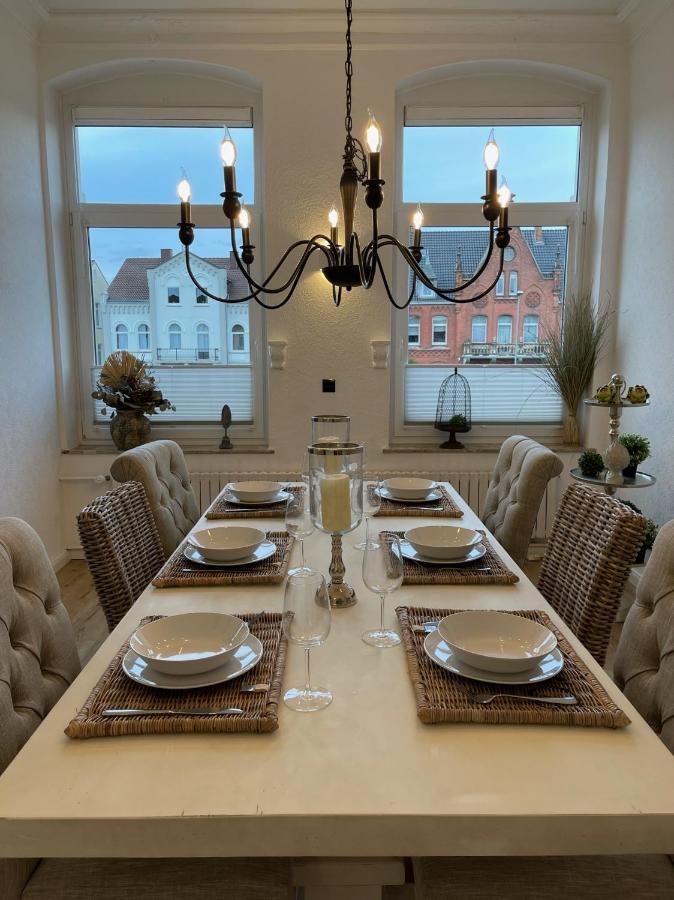 Ferienwohnung Brückenkopf OG Hamelín Exterior foto