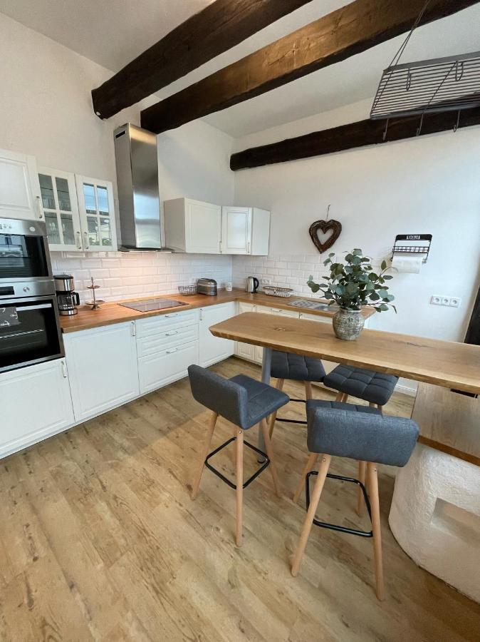 Ferienwohnung Brückenkopf OG Hamelín Exterior foto