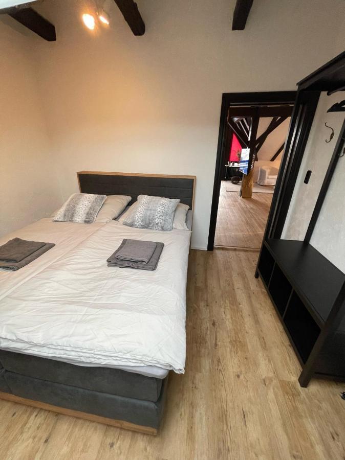 Ferienwohnung Brückenkopf OG Hamelín Exterior foto