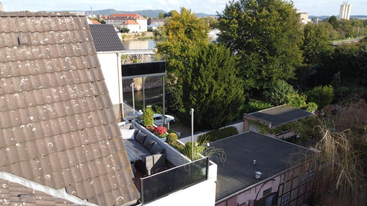 Ferienwohnung Brückenkopf OG Hamelín Exterior foto